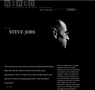 Illustration for article titled The Best Visual Tributes to Steve Jobs Around the Web